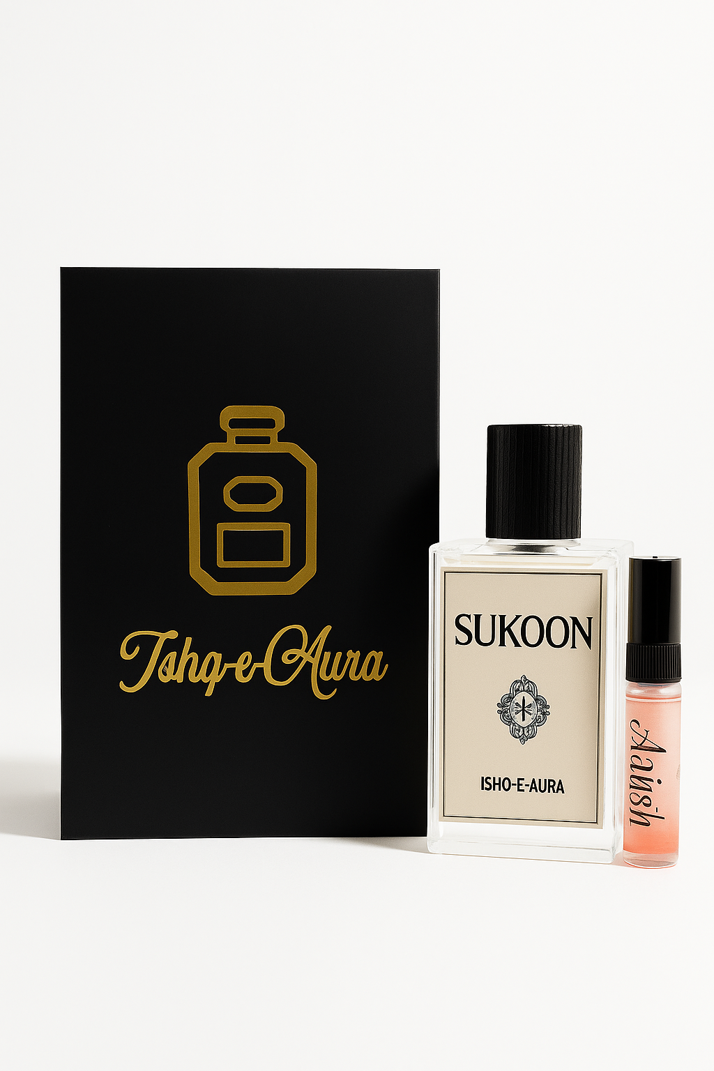 Sukoon β Eau de Parfum for Him by Ishq-e-Aura with tester of Aatish